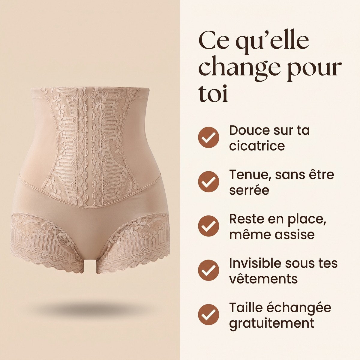 Les bénéfices de la culotte SoftHold